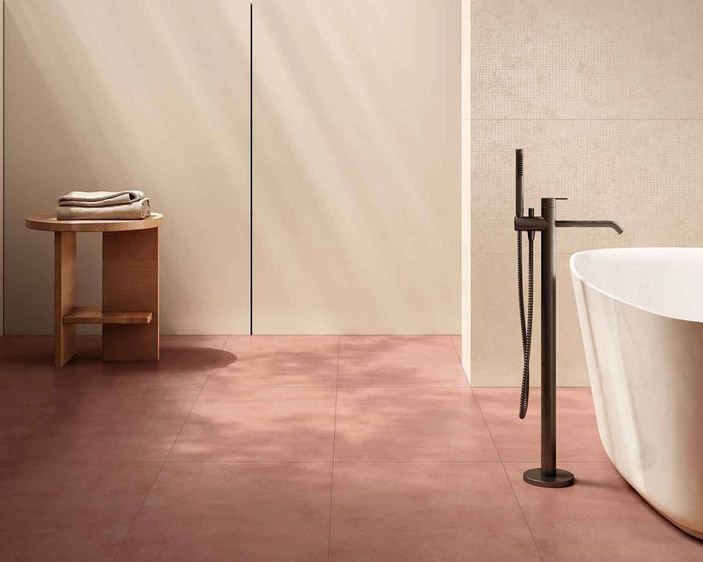 Color Mocha Brushed Rect 60x120